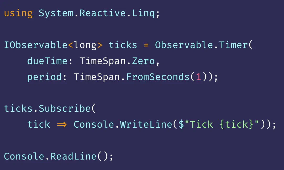 Code screenshot from the first chapter